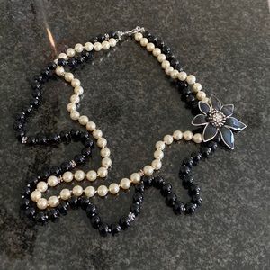 Talbots faux pearl necklace